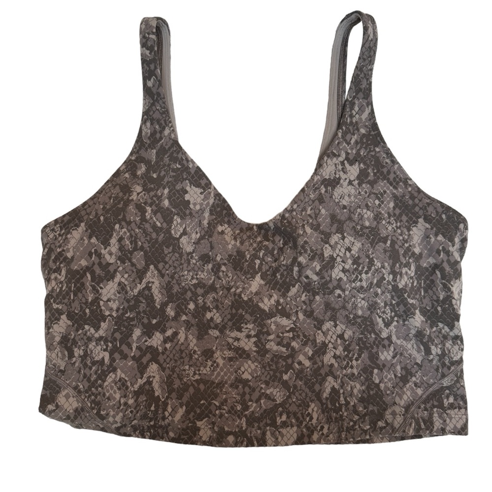 Lululemon crop top with sports bra